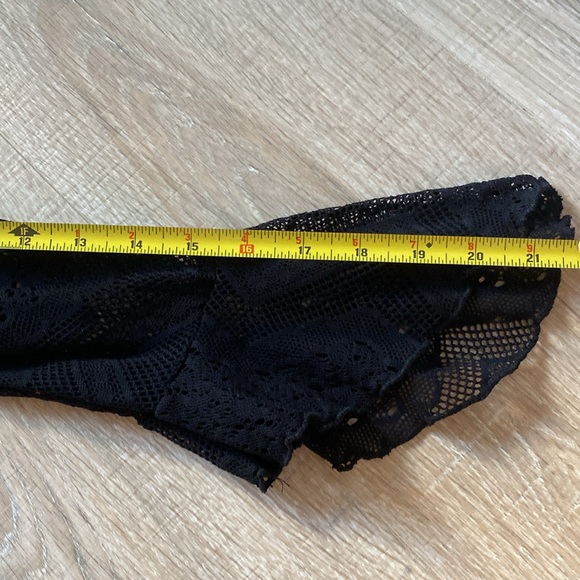 Eyeshadow Black Lacy Top Size Small - Picture 10 of 10